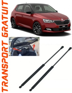 Skoda Fabia III Set 2 amortizoare pentru portbagaj / haion Krosno compatibil cu Skoda Fabia III Hatchback fabricat intre 2014-2021 accesorii pentru autoturismul tau - masina v87979