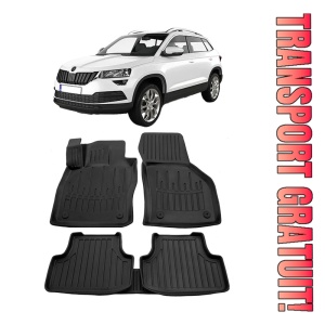 Skoda Karoq (2017-2025) Set covorase auto cauciuc G.Modern Line 3D
