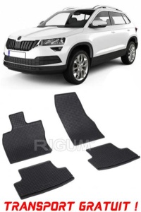 Skoda Karoq, Suv, fabricat din 2017 - Prezent, set covorase auto dedicate, din cauciuc 100% Premium - Transport Gratuit accesorii pentru autoturismul tau - masina v37854