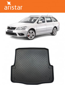 Skoda Octavia II Combi din 2004 - 04.2013, Tavita Pentru Portbagaj Lux Premium Dedicata, Portbagaj Inferior *1 accesorii pentru autoturismul tau - masina v190493