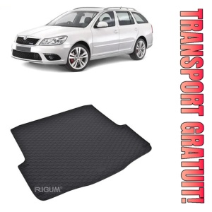 Skoda Octavia II din 2004 - 04.2013 Combi Portbagaj Inferior *1, Tavita Pentru Portbagaj Lux Premium Dedicata,