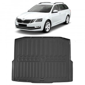 Skoda Octavia III (A7) Combi Fara `Buzunare` (2013-2020) Tavita cauciuc pentru protectie portbagaj accesorii pentru autoturismul tau - masina v227492
