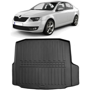 Skoda Octavia III (A7) Liftback. Fara Subwoofer (2013-2020) Tavita cauciuc pentru protectie portbagaj dedicata pentru SKODA Octavia III Transport Gratuit accesorii pentru autoturismul tau - masina v24069