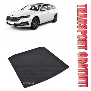Skoda Octavia IV din 06.2020 - Prezent Combi Portbagaj Inferior *1, Tavita Pentru Portbagaj Lux Premium Dedicata,