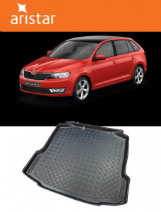 Skoda Rapid Hatchback din 10.2012 - 03.2019 *1, Tavita Pentru Portbagaj Lux Premium Dedicata, accesorii pentru autoturismul tau - masina v198306