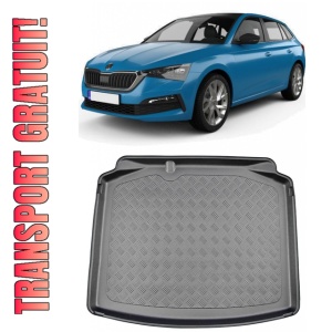 Skoda Scala Hatchback din 04.2019 - Prezent, Tavita Pentru Portbagaj Lux Premium Dedicata, Portbagaj Inferior *3