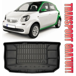 Smart Forfour II Hatchback din 2014 - Prezent *1, Tavita Pentru Portbagaj Lux Premium Dedicata,