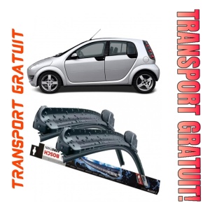 Smart Fortwo Set 2 stergatoare parbriz Bosch Bosch Aerotwin compatibile cu Smart Fortwo 2004-2007 (53 cm / 53 cm)