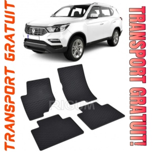 Ssang Yong Rexton Y400 fabricat din 11.2017 - Prezent, Suv, set covorase auto dedicate, din cauciuc 100% Premium