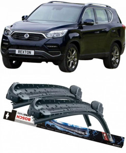Ssangyong Rexton Van Set 2 stergatoare parbriz Bosch Bosch Aerotwin 65 cm/47.5 cm compatibile cu Ssangyong Rexton Van (Y400) din 2017 (65 cm / 47.5 cm) accesorii pentru autoturismul tau - masina v122479