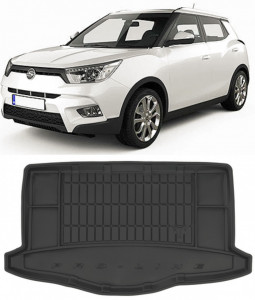Ssangyong Tivoli Suv din 03.2015 - 2019, Tavita Pentru Portbagaj Lux Premium Dedicata, Portbagaj Inferior *2 accesorii pentru autoturismul tau - masina v181837