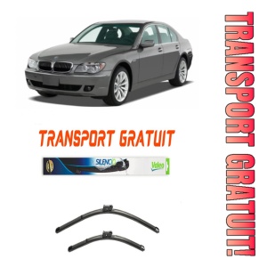 Stergatoare Bmw 7 Set 2 stergatoare parbriz Valeo 60 cm/60 cm pentru Bmw 7 (E65, E66, E67) din 2005-2008 (60 cm / 60 cm)