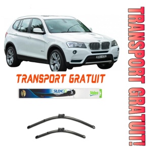 Stergatoare Bmw X3 Set 2 stergatoare parbriz Valeo pentru Bmw X3 2003-2011 (55 cm / 50 cm)