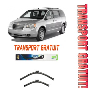 Stergatoare Chrysler Grand Voyager V Set 2 stergatoare parbriz Valeo 65 cm/50 cm pentru Chrysler Grand Voyager V (Rt) din 2008-2011 (65 cm / 50 cm)