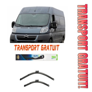 Stergatoare Citroen Jumper II Van Set 2 stergatoare parbriz Valeo 600/475mm pentru Citroen JUMPER II Van (2006-2019) (65 cm / 55 cm)