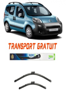 Stergatoare Citroen Nemo Set 2 stergatoare parbriz Valeo 65 cm/47.5 cm pentru Citroen Nemo Box Body/Mpv (Aa_) din 2008 (65 cm / 47.5 cm) accesorii pentru autoturismul tau - masina v15164