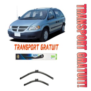 Stergatoare Dodge Caravan Set 2 stergatoare parbriz Valeo 65 cm/65 cm pentru Dodge Caravan (Rg_) din 2000-2007 (65 cm / 65 cm)