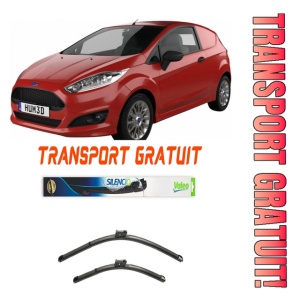 Stergatoare Ford Fiesta Set 2 stergatoare parbriz Valeo 65 cm/38 cm pentru Ford Fiesta VI (Cb1, Ccn) din 2008-2017 (65 cm / 38 cm) - Img 1