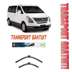 Stergatoare Hyundai H-1 Set 2 stergatoare parbriz Valeo 65 cm/50 cm pentru Hyundai H-1 Van (A1) din 2000-2007 (65 cm / 50 cm)