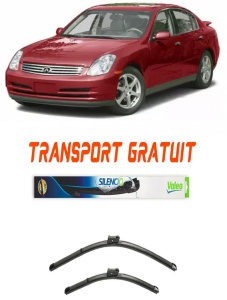 Stergatoare Infiniti G Saloon Set 2 stergatoare parbriz Valeo 65 cm/40 cm pentru Infiniti G Saloon din 2008 (65 cm / 40 cm) accesorii pentru autoturismul tau - masina v18173
