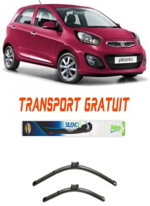 Stergatoare Kia Picanto I Set 2 stergatoare parbriz Valeo 600/475mm pentru Kia PICANTO I (SA) (2004-2011) (55 cm / 40 cm) accesorii pentru autoturismul tau - masina v11683