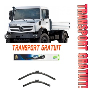 Stergatoare Mercedes Unimog Set 2 stergatoare parbriz Valeo 600/475mm pentru Mercedes-Benz UNIMOG (2006) (60 cm / 60 cm)