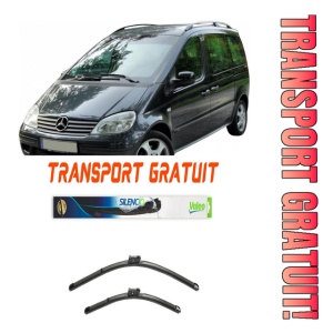 Stergatoare Mercedes Vaneo Set 2 stergatoare parbriz Valeo pentru Mercedes-Benz Vaneo 2002-2005 (65 cm / 57.5 cm)