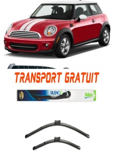 Stergatoare Mini Mini Set 2 stergatoare parbriz Valeo pentru Mini Mini 2012-2014 (45 cm / 47.5 cm) accesorii pentru autoturismul tau - masina v8531