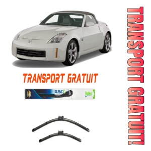 Stergatoare Nissan 350Z Set 2 stergatoare parbriz Valeo pentru Nissan 350Z 2002-2008 (50 cm / 45 cm)