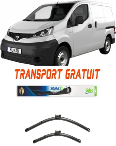 Stergatoare Nissan Nv200 Van Set 2 stergatoare parbriz Valeo 600/475mm pentru Nissan NV200 Van (2010) (55 cm / 40 cm) accesorii pentru autoturismul tau - masina v13003