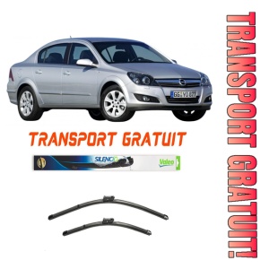 Stergatoare Opel Astra H Saloon Set 2 stergatoare parbriz Valeo 600/475mm pentru Opel ASTRA H Saloon (A04) (2007-2014) (55 cm / 45 cm)