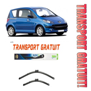 Stergatoare Peugeot 1007 Set 2 stergatoare parbriz Valeo pentru Peugeot 1007 2005 (60 cm / 45 cm)