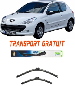 Stergatoare Peugeot 206 Cc Set 2 stergatoare parbriz Valeo 65 cm/40 cm pentru Peugeot 206 Cc (2D) din 2000-2007 (65 cm / 40 cm) accesorii pentru autoturismul tau - masina v14567