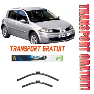 Stergatoare Renault Megane II Hatchback Van Set 2 stergatoare parbriz Valeo 60 cm/45 cm pentru Renault Megane II Hatchback Van (Km0/2_) din 2003-2008 (60 cm / 45 cm)