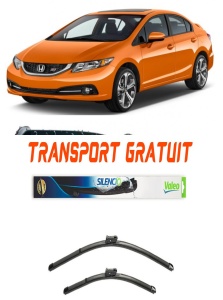 Stergatoare Set 2 stergatoare parbriz AR655S (650mm x 550mm) pentru Honda Civic Sedan (FB) (09.11-08.13) Valeo accesorii pentru autoturismul tau - masina v17582
