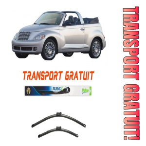 Stergatoare Set 2 stergatoare parbriz Valeo 600/475mm pentru Chrysler PT CRUISER Convertible (2004-2008) Valeo