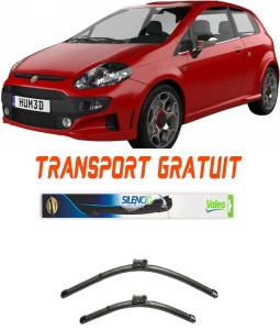 Stergatoare Set 2 stergatoare parbriz Valeo 600/475mm pentru Fiat PUNTO EVO Hatchback Van (199_) (2009-2012) Valeo accesorii pentru autoturismul tau - masina v18983