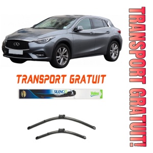 Stergatoare Set 2 stergatoare parbriz Valeo 600/475mm pentru Infiniti Q30 (2015) Valeo