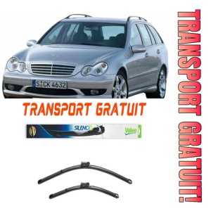 Stergatoare Set 2 stergatoare parbriz Valeo 600/475mm pentru Mercedes-Benz C-CLASS T-Model (S203) (2001-2007) Valeo