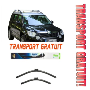 Stergatoare Set 2 stergatoare parbriz Valeo 600/475mm pentru Skoda Yeti (2009-2017) Valeo