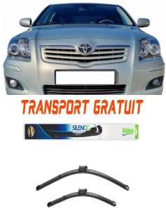 Stergatoare Set 2 stergatoare parbriz Valeo 600/475mm pentru Toyota AVENSIS Saloon (_T25_) (2003-2008) Valeo accesorii pentru autoturismul tau - masina v8051