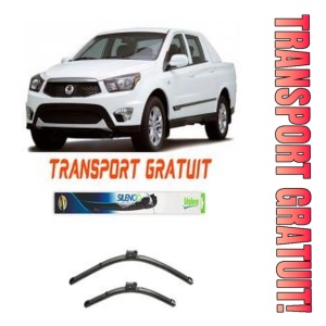 Stergatoare Ssangyong Actyon Set 2 stergatoare parbriz Valeo pentru Ssangyong Actyon 2012 (53 cm / 47.5 cm)
