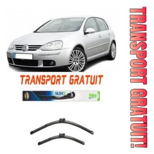 Stergatoare Volkswagen Golf V Set 2 stergatoare parbriz Valeo 600/475mm pentru Volkswagen Golf V (2003-2009) (60 cm / 47.5 cm)