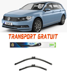 Stergatoare Volkswagen Passat B8 Variant Set 2 stergatoare parbriz Valeo 65 cm/47.5 cm pentru Volkswagen Passat B8 Variant (3G5, Cb5) din 2014-2018 (65 cm / 47.5 cm) accesorii pentru autoturismul tau - masina v9221