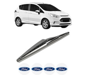 Stergator lamela spate FORD B-MAX Van (JK) din 2012, pentru luneta auto, Bosch Twin, din cauciuc siliconat rezistent, 4 Stickere Auto FORD v28840