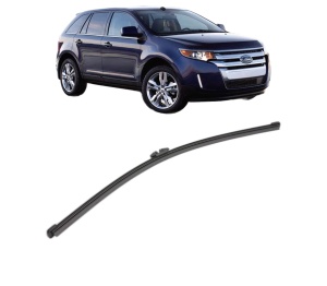 Stergator lamela spate FORD USA EDGE din 2006 - 2018, pentru luneta auto, Valeo Silencio Xtrm, din cauciuc siliconat rezistent, 4 Stickere Auto FORD USA v19438
