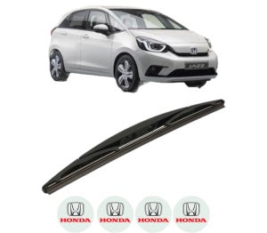 Stergator lamela spate HONDA JAZZ V (GR_, GS_) din 2020, pentru luneta auto, Bosch Twin, din cauciuc siliconat rezistent, 4 Stickere Auto HONDA v25618