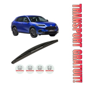 Stergator lamela spate HONDA ZR-V din 2023, pentru luneta auto, Bosch Twin, din cauciuc siliconat rezistent, 4 Stickere Auto HONDA