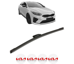 Stergator lamela spate KIA PROCEED Combi Van (CD) din 2018 - 2020, pentru luneta auto, Bosch Aerotwin, din cauciuc siliconat rezistent, 4 Stickere Auto KIA v22487