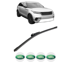 Stergator lamela spate LAND ROVER RANGE ROVER VELAR (L560) din 2017, pentru luneta auto, Bosch Aerotwin, din cauciuc siliconat rezistent, 4 Stickere Auto LAND ROVER v22663